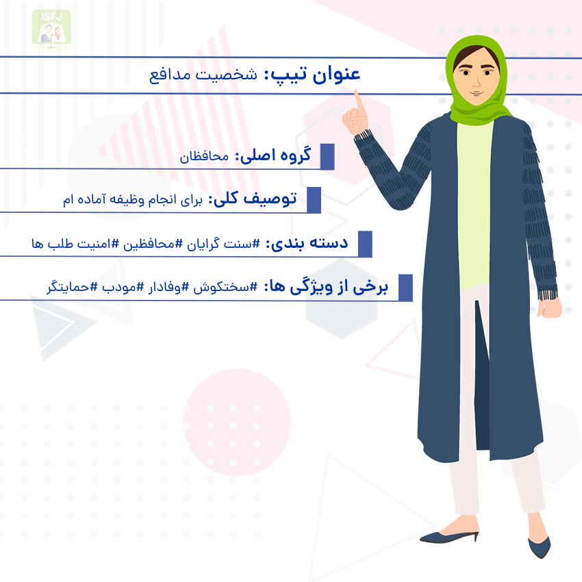 تیپ شخصیت isfj
