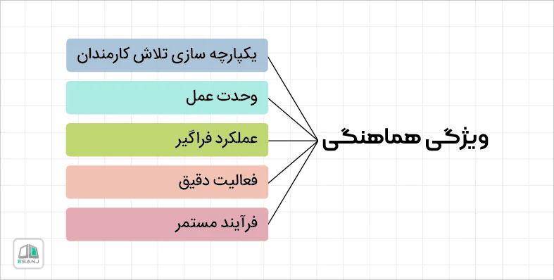 ویژگی هماهنگی در سازمان