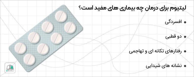 فواید قرص لیتیوم