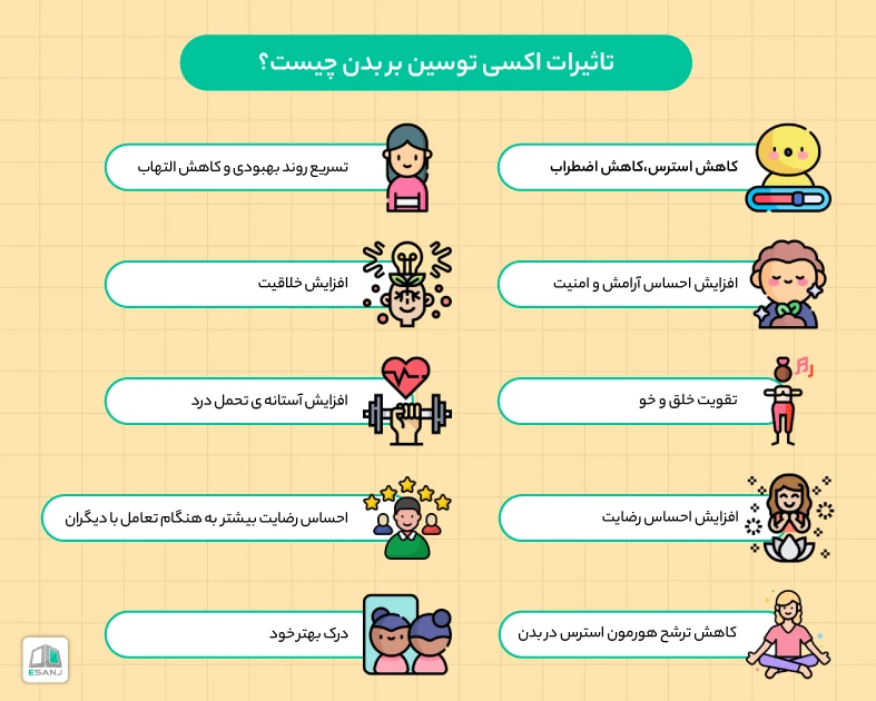 تاثیر اکسی توسین بر بدن چیست؟