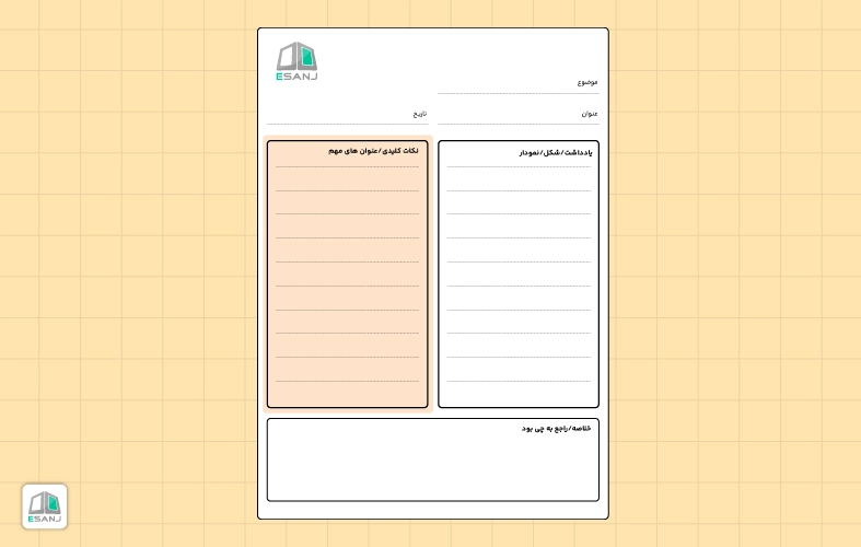 نحوه انجام یادداشت برداری کرنل