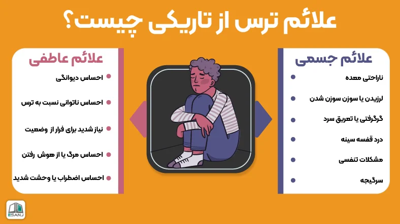 دلایل ترس از تاریکی در بزرگسالان
