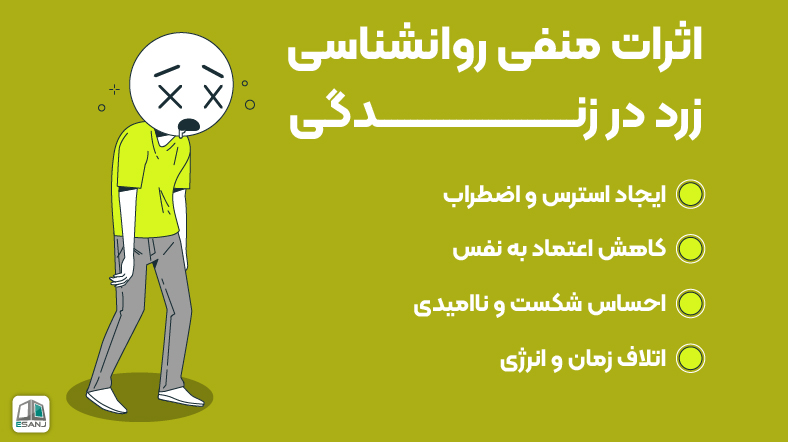 اثرات منفی روانشناسی زرد در زندگی