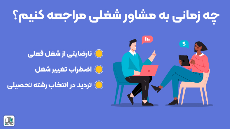چه زمانی به مشاوره شغلی مراجعه کنیم؟