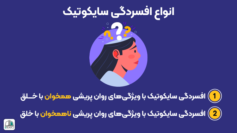 انواع افسردگی سایکوتیک