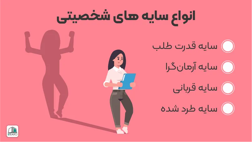 انواع سایه های شخصیتی