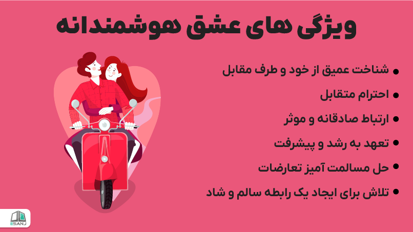 ویژگی های عشق هوشمندانه