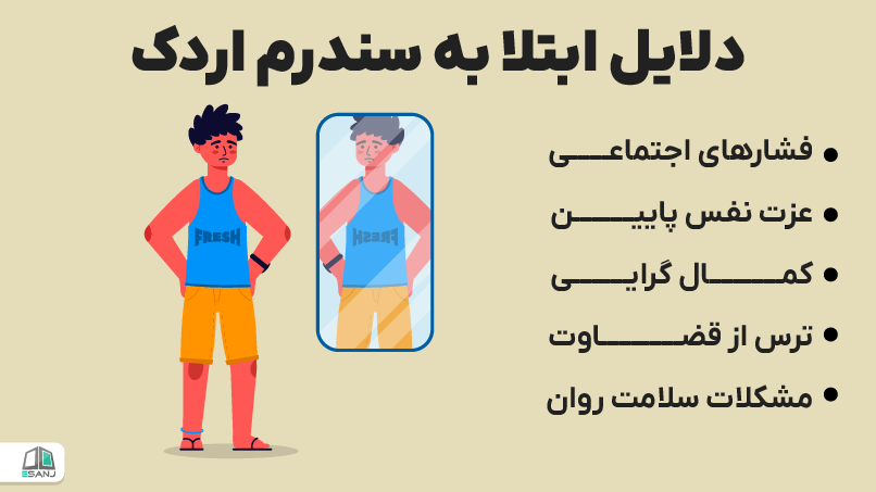 دلایل ابتلا به سندرم اردک