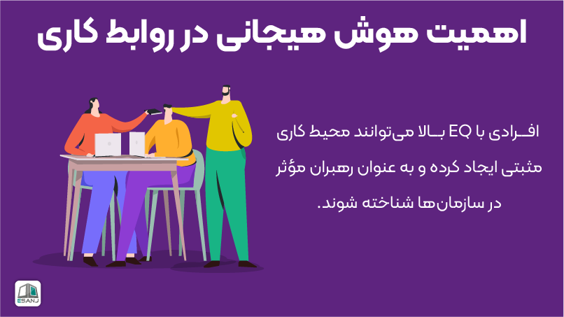 اهمیت هوش هیجانی در روابط کاری