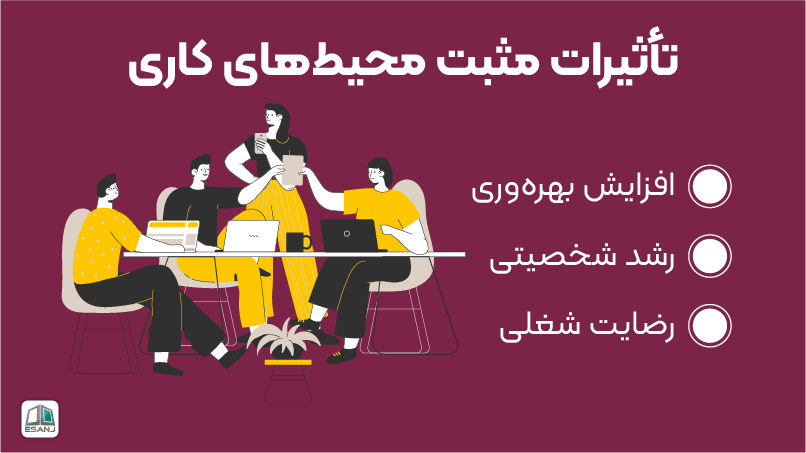 تاثیرات مثبت محیط های کاری بر شکل گیری شخصیت