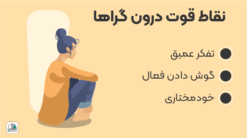 نقاط قوت درون گراها