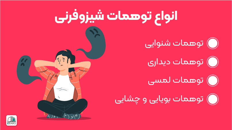 انواع توهمات شیزوفرنی