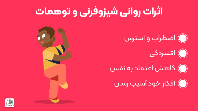اثرات روانی شیزوفرنی و توهمات