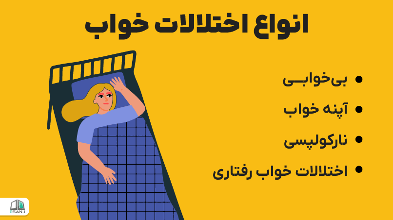 انواع اختلالات خواب