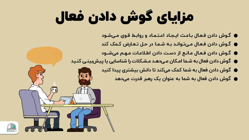 مزایای گوش دادن فعال