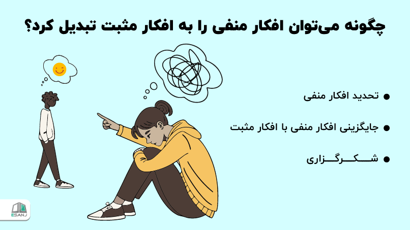 چگونه میتوان افکار منفی را به افکار مثبت تبدیل کرد؟