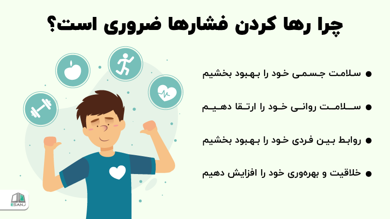 چرا رها کردن فشارها ضروری است؟