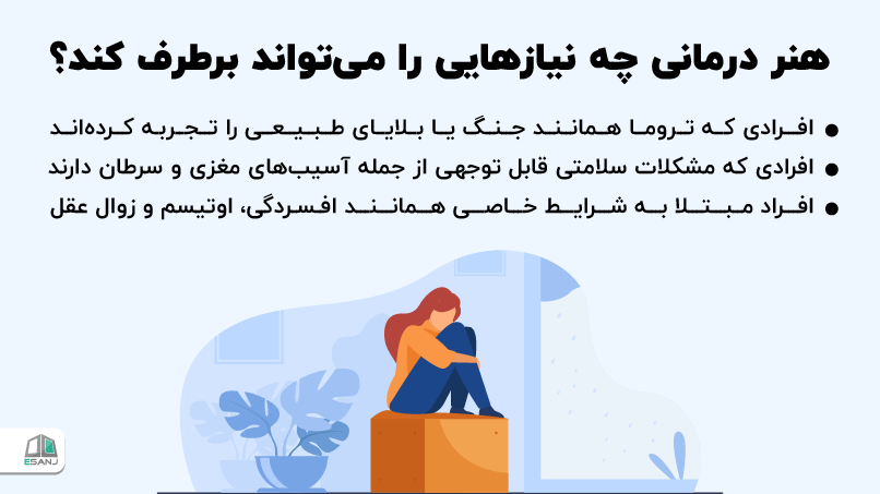 هنر درمانی چه نیازهایی را میتواند برطرف کند؟