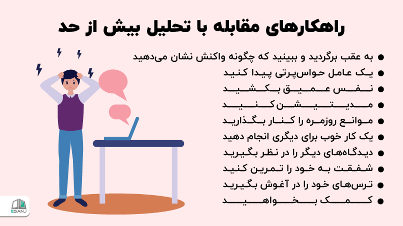 راهکارهای مقابله با تحلیل بیش از حد