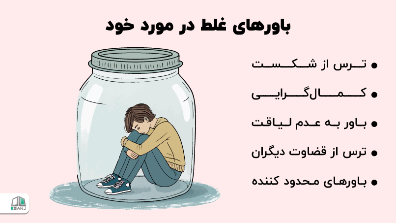 باورهای غلط در مورد خود
