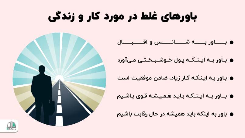 باورهای غلط در مورد کار و زندگی