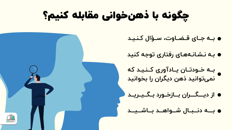 چگونه با ذهنخوانی مقابله کنیم؟