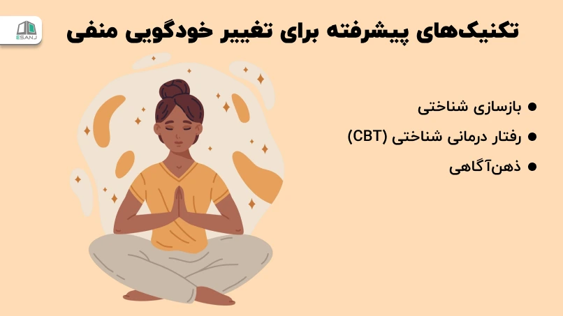 تکنیکهای پیشرفته برای تغییر خودگویی منفی