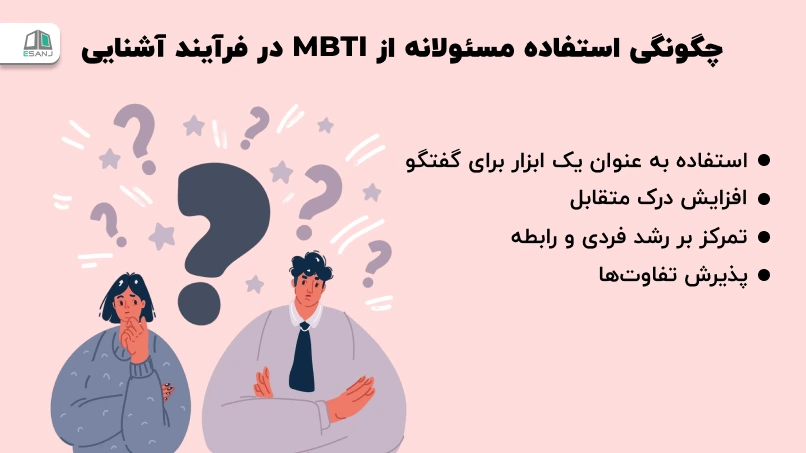 چگونگی استفاده مسئولانه از MBTI در فرآیند آشنایی