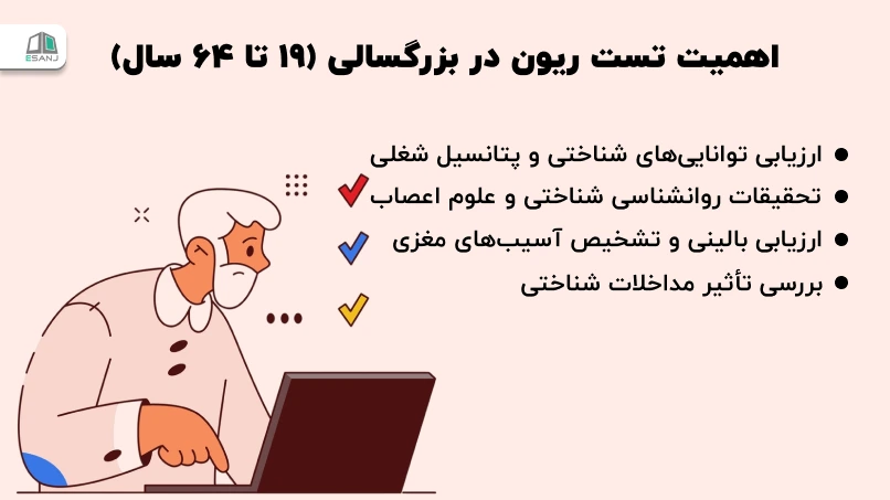 اهمیت تست ریون در بزرگسالی