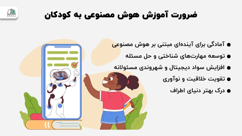 ضرورت آموزش هوش مصنوعی به کودکان