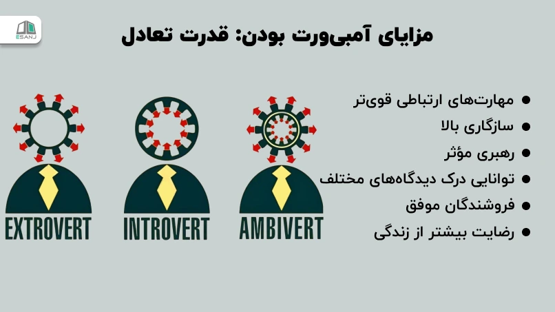 مزایای آمبی‌ورت بودن