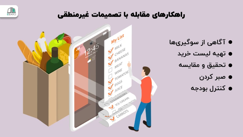 راهکارهای مقابله با تصمیمات غیرمنطقی