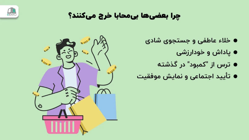 چرا بعضی‌ها بی‌محابا خرج می‌کنند؟