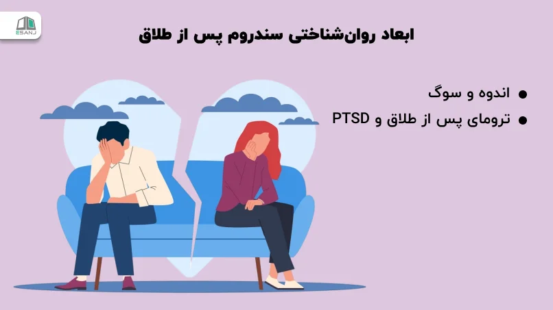 ابعاد روانشناختی سندروم پس از طلاق