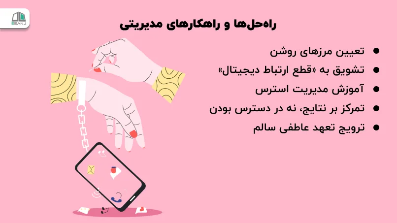 راهحلها و راهکارهای مدیریتی