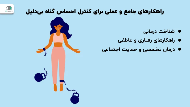 راهکارهای جامع و عملی برای کنترل احساس گناه بیدلیل