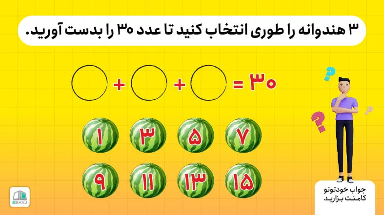 چیستان تصویری هندوانه