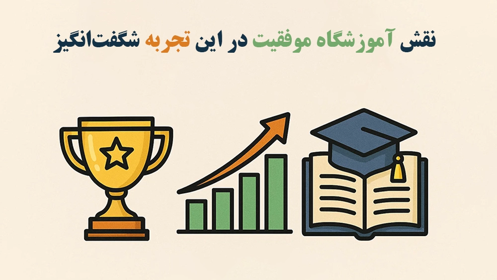نقش آموزشگاه موفقیت در این تجربه شگفتانگیز