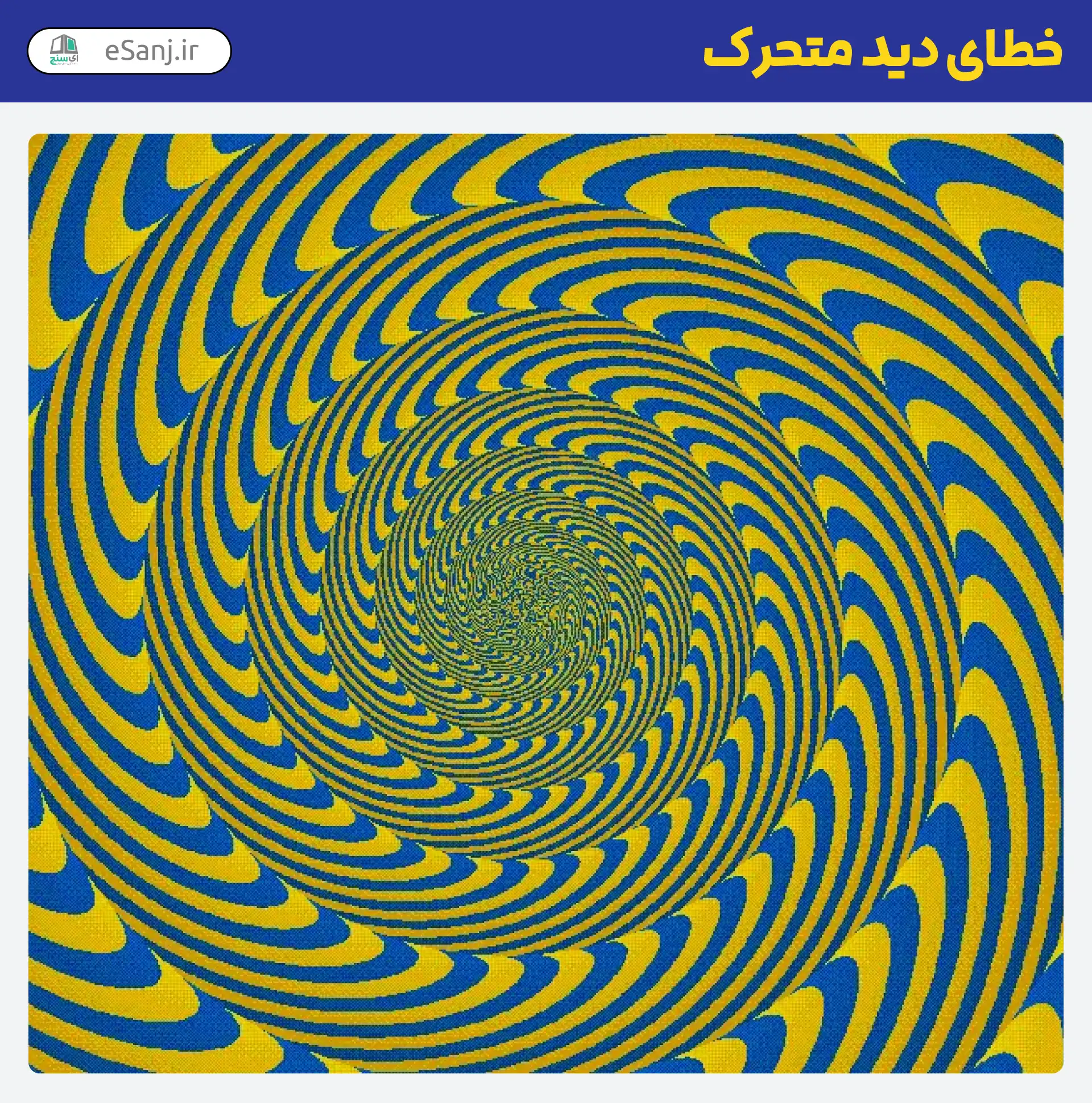 خطای دید متحرک زبرا رنگی