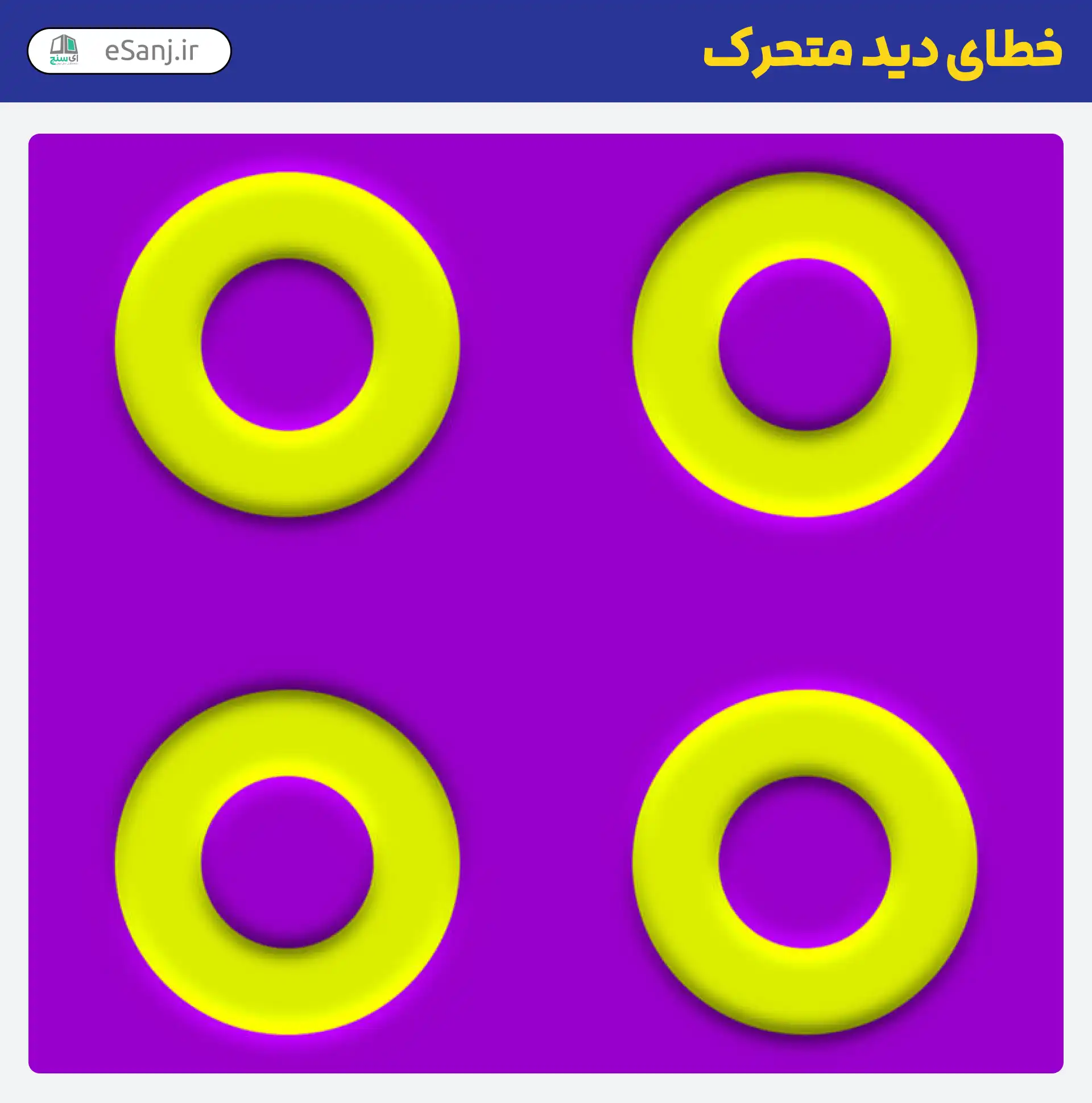 خطای دید متحرک دونات