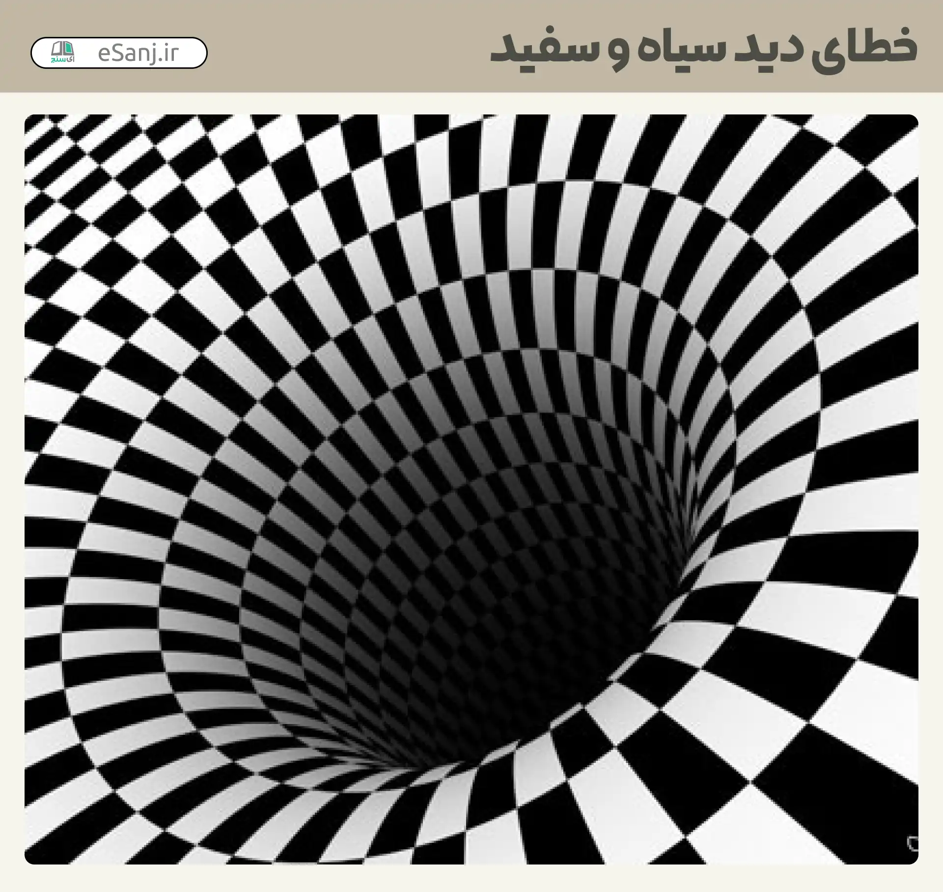 خطای دید سیاه و سفید شماره  28