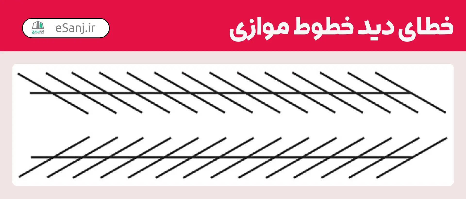 خطای دید خطوط موازی شماره 3