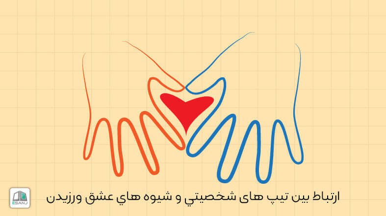ارتباط بین تیپ شخصیتی و شیوه های عشق ورزیدن