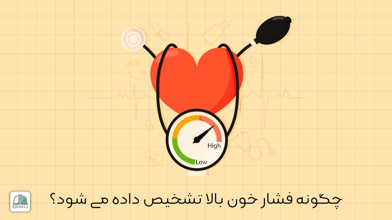 چگونه فشار خون بالا تشخیص داده می شود؟