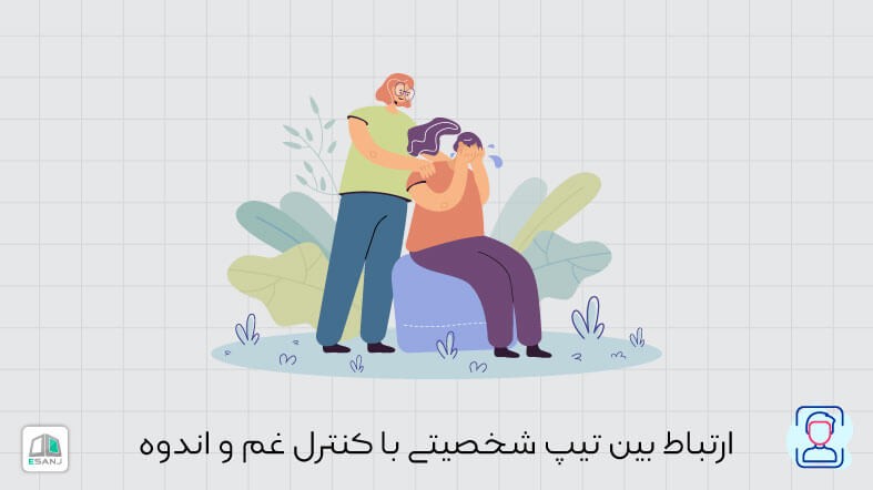 ارتباط بین تیپ شخصیت MBTI با کنترل غم و اندوه