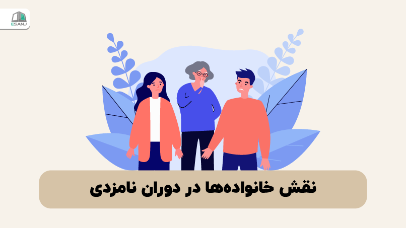 نقش خانوادهها در دوران نامزدی