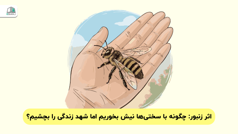 اثر زنبور: چگونه با سختیها نیش بخوریم اما شهد زندگی را بچشیم؟