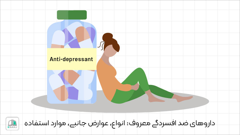 14 داروی ضد افسردگی معروف: انواع، عوارض جانبی، موارد استفاده