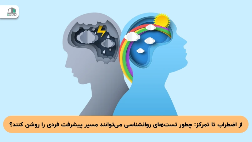 از اضطراب تا تمرکز: چطور آزمون‌های روانشناسی می‌توانند مسیر پیشرفت فردی را روشن کنند؟