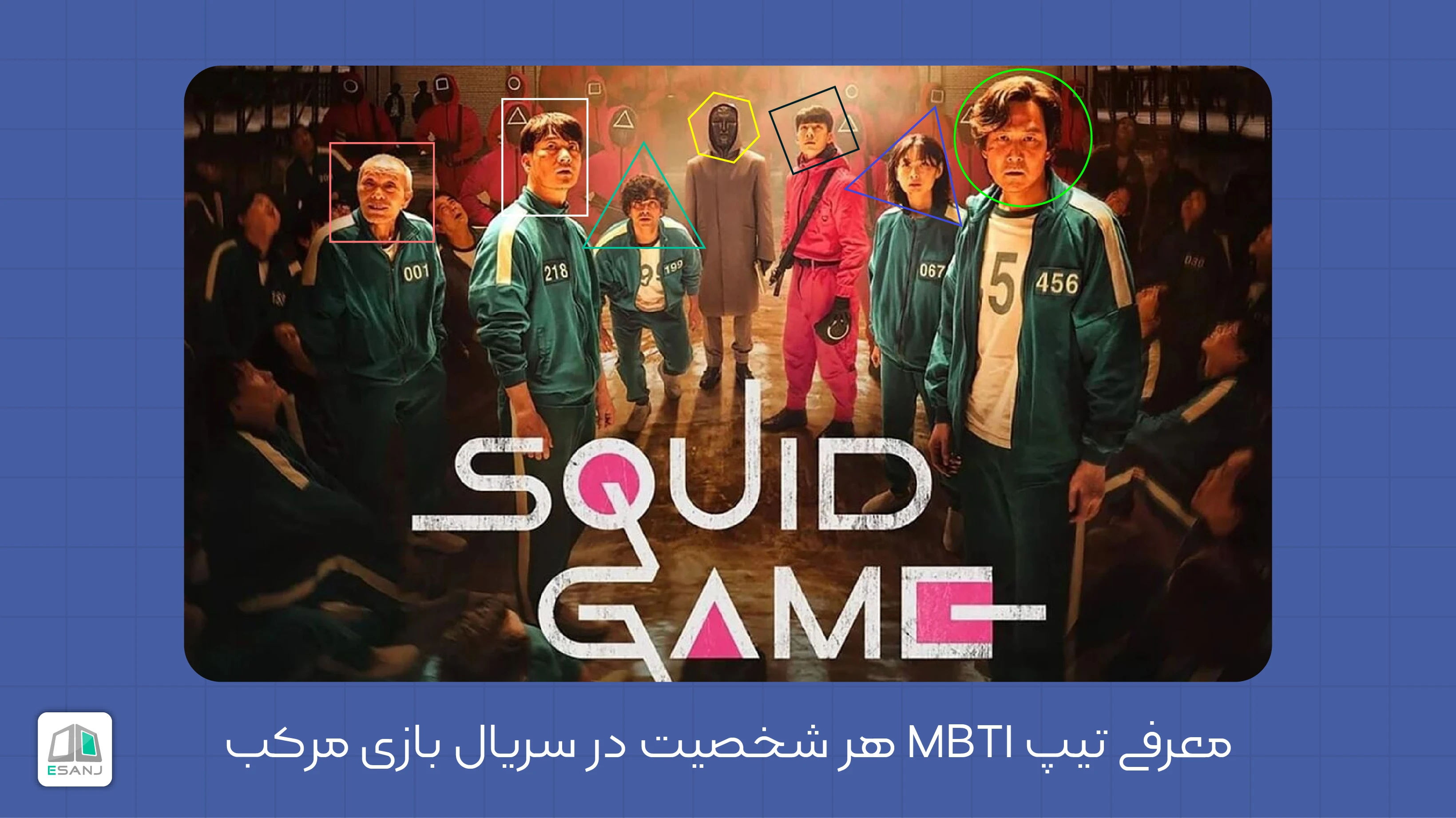 معرفی تیپ MBTI هر شخصیت در سریال بازی مرکب